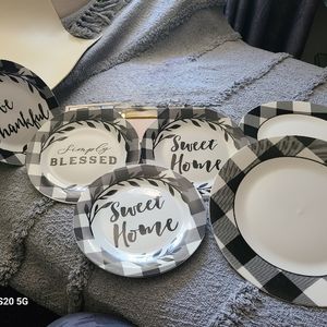 4 PC. Placesetting from dollar tree.